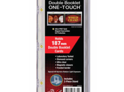 ULTRA PRO ONE-TOUCH 3x5 UV BOOKLET 187m #82834
