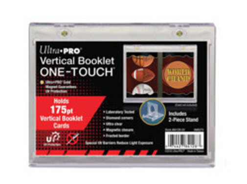 ULTRA PRO ONE-TOUCH 3X5 UV BOOKLET VERTICAL #84128