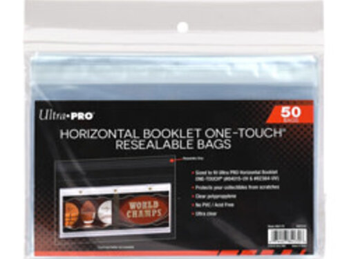 ULTRA PRO ONE-TOUCH BAGS BOOKLET HORIZONTAL #84170