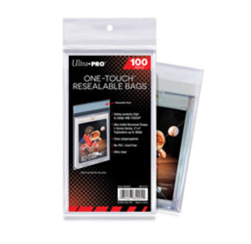 ULTRA PRO ONE-TOUCH BAGS RESEALABLE #84005