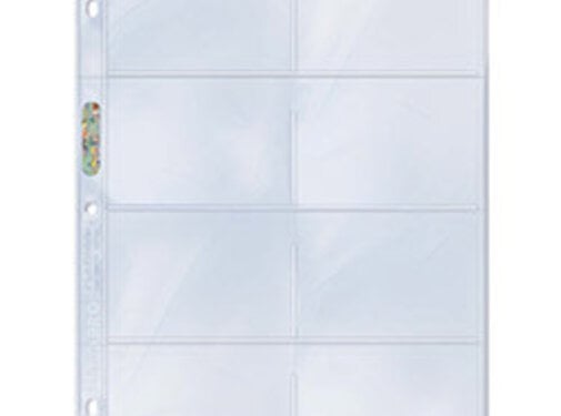 ULTRA PRO UP PAGES 8 POCKET #81421 BOX
