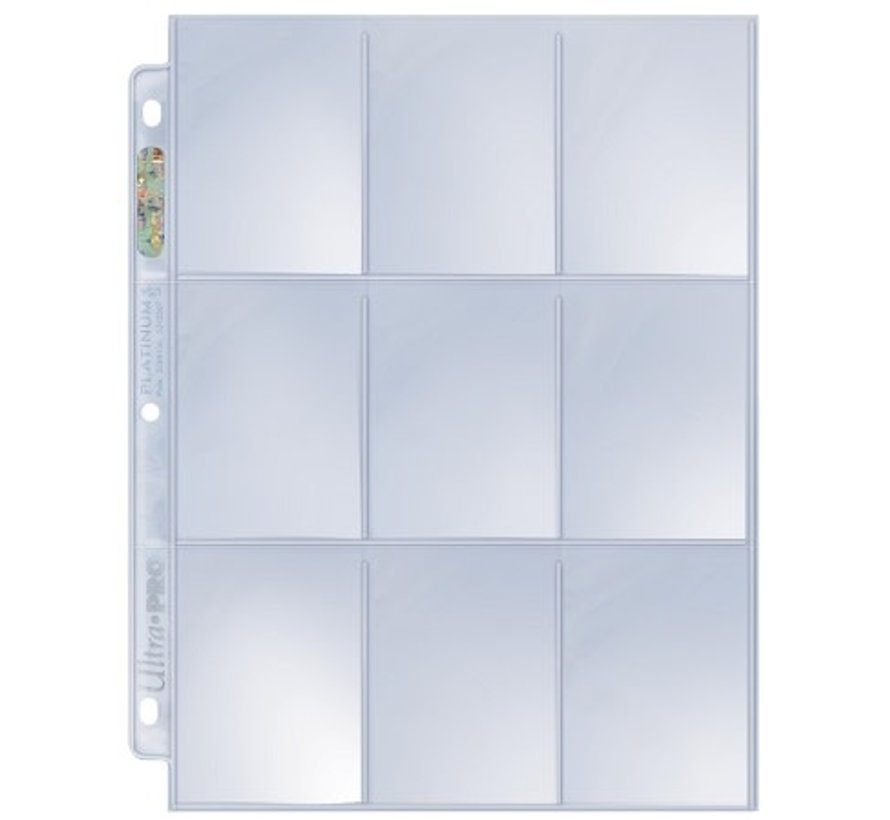 UP PAGES 9 POCKET PLATINUM  - SINGLE PAGE