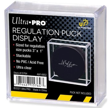 ULTRA PRO UP PUCK HOLDER SQUARE REGULATION UV PROTECTED #15764