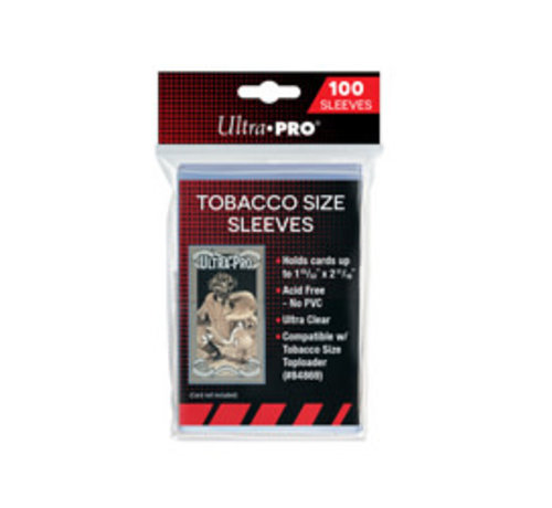 ULTRA PRO TABACCO SIZE CARD SLEEVES #84868