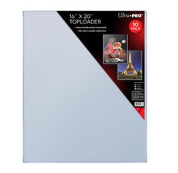 ULTRA PRO TOPLOADERS 16X20 SINGLE #81187