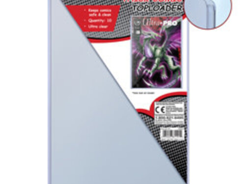 ULTRA PRO TOPLOADERS 7 1/8 x 10.5 5MM COMIC #81191