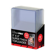 Cardboard Gold 60 Ultra CBG Pro Toploaders – 190pt/3x4, UV Protection, Acid-Free, Clear (20-Pack)