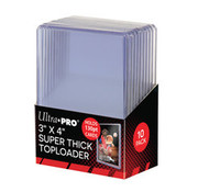 ULTRA PRO TOPLOADS 3x4 130PT THICK 10CT #82327