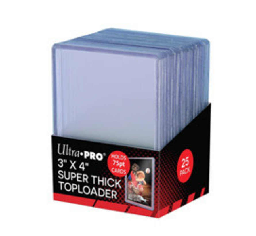 UP 3x4" SUPER THICK TOPLOADER 75PT #81347