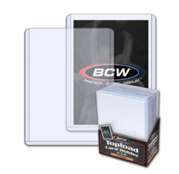BCW STORAGE TOPLOADS 3x4 PREMIUM CARD HOLDER 90234
