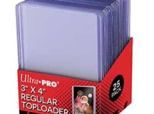 ULTRA PRO TOPLOADS 3X4 REGULAR 35PT 25CT #81222