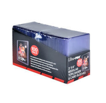 ULTRA PRO TOPLOADS 3X4 REGULAR WITH SLEEVES 100ct #83648