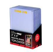 ULTRA PRO TOPLOADS 3X4 ROOKIE GOLD #81180