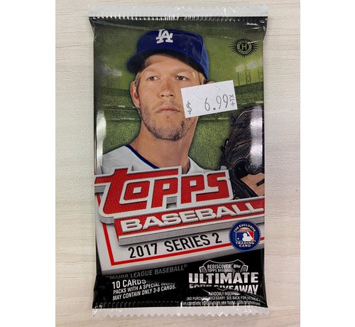 TOPPS 2017 TOPPS BASEBALL SERIES 2 PACK