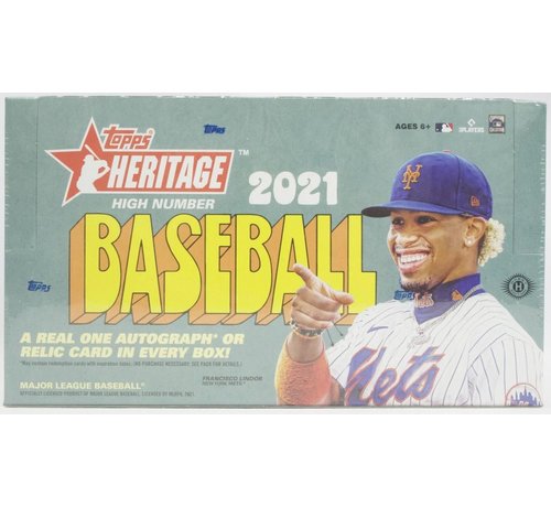 TOPPS 2021 TOPPS HERITAGE HIGH # BASEBALL HOBBY BOX