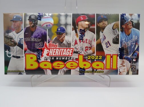 TOPPS 2022 TOPPS HERITAGE HIGH # BASEBALL HOBBY BOX