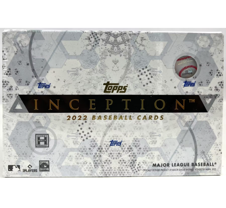 2022 TOPPS INCEPTION BASEBALL BOX