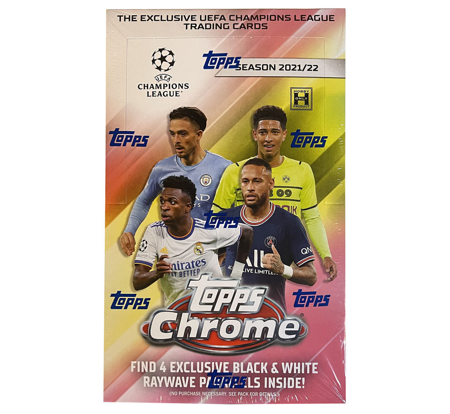 2022 TOPPS UEFA CHROME SOCCER LITE BOX