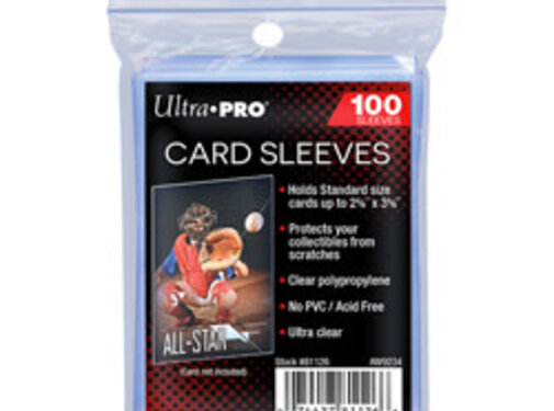 ULTRA PRO PACKAGE OF 100 SOFT SLEEVES UP (#81126)