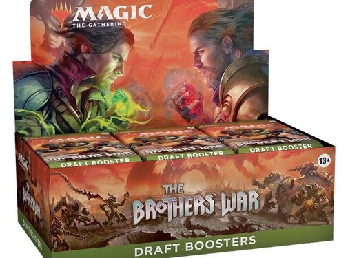 WIZARDS OF THE COAST MTG THE BROTHERS OF WAR DRAFT BOOSTER BOX