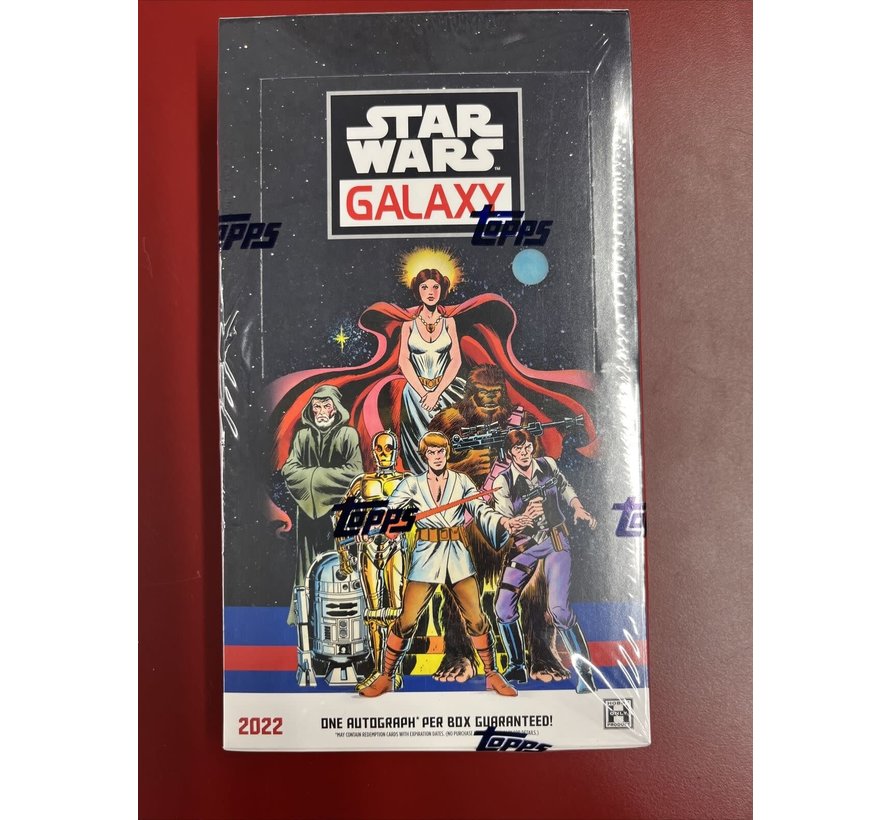 2022 STAR WARS GALAXY CHROME BOX