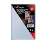 ULTRA PRO UP TOPLOADERS 4x6 #81183 PACK OF 25