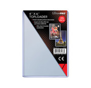 ULTRA PRO UP TOPLOADERS 4x6 SINGLE