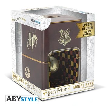 ABYSTLE HARRY POTTER COIN BANK OPTICAL ILLUSION