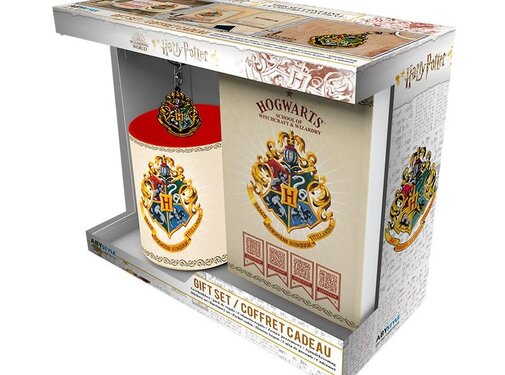 ABYSTLE HARRY POTTER PACK MINI NOTEBOOK/MUG/KEYCHAIN