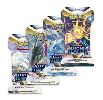 NINTENDO SLEEVED POKEMON SWSH12 SILVER TEMPEST PACK