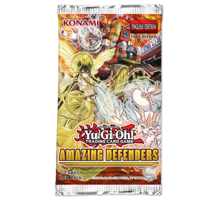 YUGIOH AMAZING DEFENDERS BOOSTER PACK