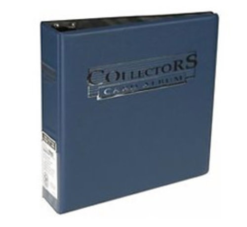 ULTRA PRO COLLECTORS BINDER NAVY BLUE #81398