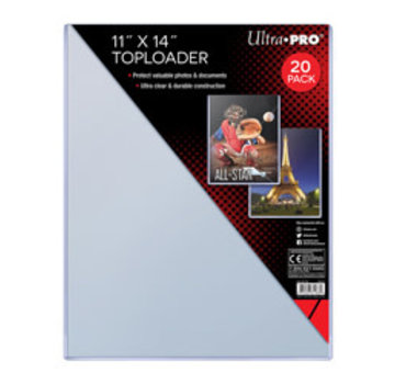 ULTRA PRO TOPLOADERS 11x14 #81186 20 PACK