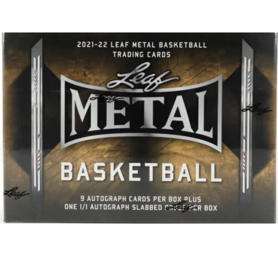 2021 LEAF METAL BASKETBALL JUMBO BOX