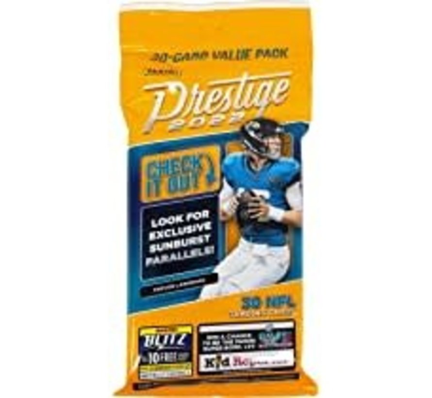 2022 PANINI PRESTIGE FOOTBALL FAT PACK