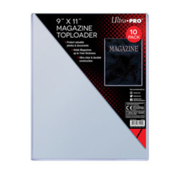 ULTRA PRO TOPLOADERS 9x11.5 7MM THICK MAGAZINE #81192