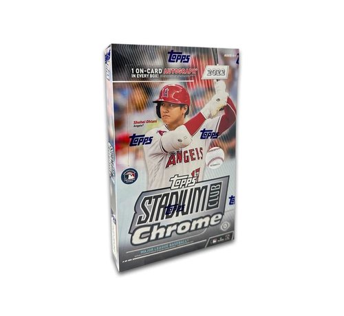 2022 TOPPS STADIUM CLUB CHROME BASEBALL BOX - CanCentral Sports