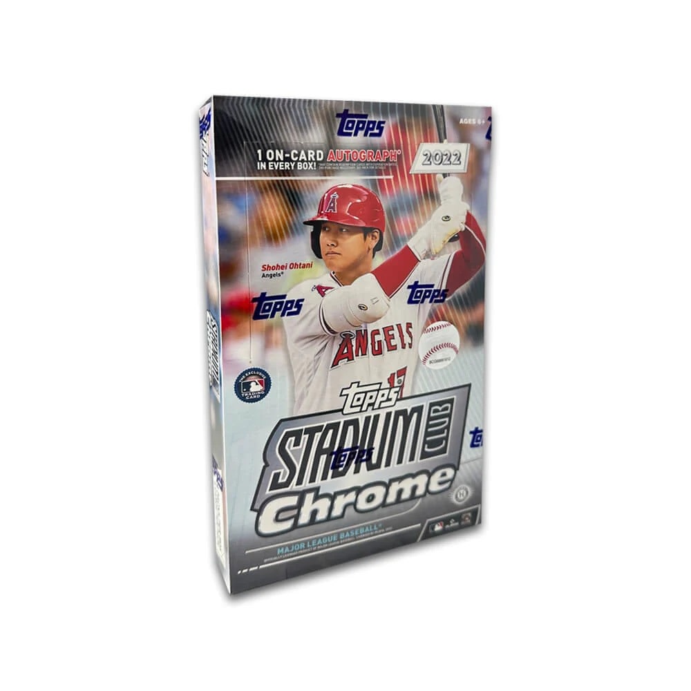 2022 TOPPS STADIUM CLUB CHROME BASEBALL BOX