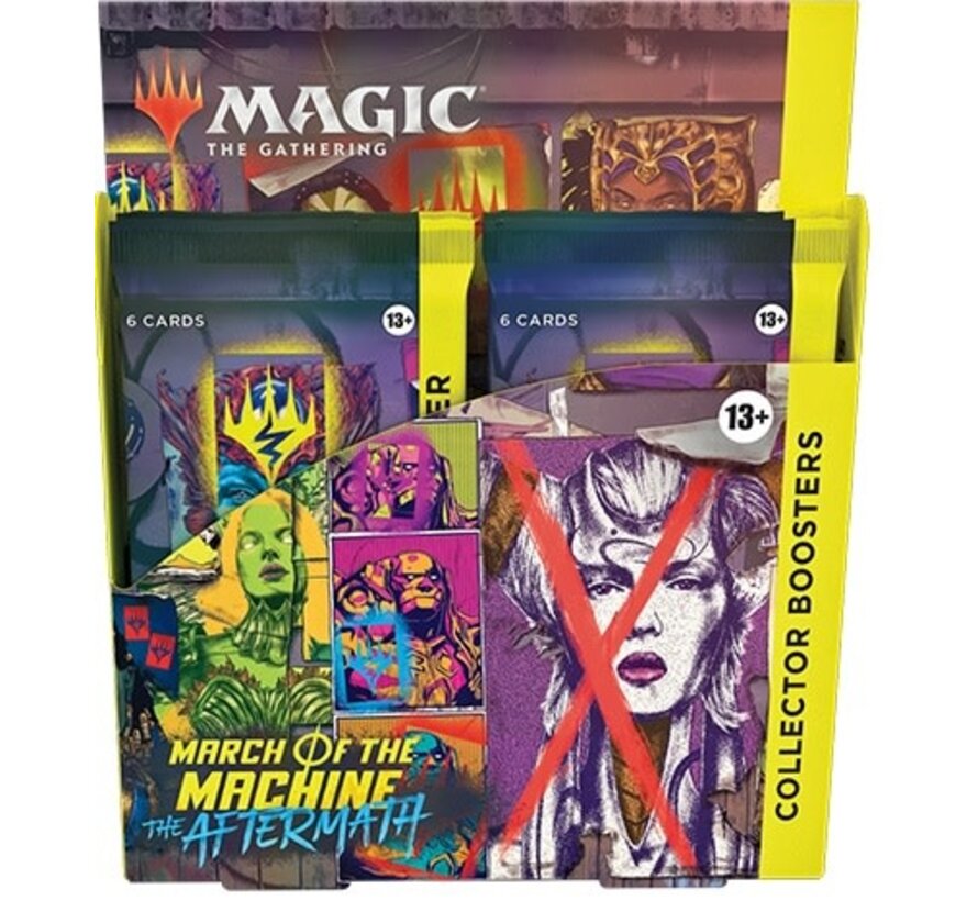 MTG MARCH OF THE MACHINE AFTERMATH COLLECTOR BOOSTER BOX