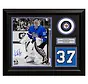 CONNOR HELLEBUYCK  WINNIPEG JETS SIGNED AVIATOR 20x24 NUMBER FRAME #/37