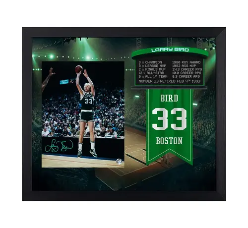 Boston Celtics Retire Larry Bird's Number