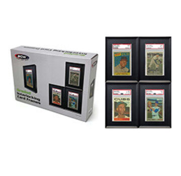 BCW STORAGE INTERLOCKING GRADED CARD FRAME 4-PACK #01746