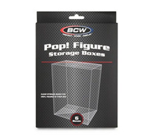 BCW STORAGE POP! FIGURE BOXES-SMALL #00710