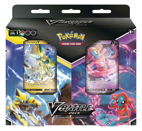 NINTENDO POKEMON VMAX & VSTAR BATTLE BOX DEOXYS/ZERAORA