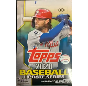 TOPPS 2020 TOPPS BASEBALL UPDATE SERIES HOBBY BOX