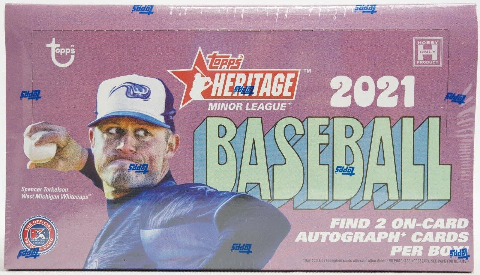 2021 TOPPS HERITAGE MINOR LEAGUE HOBBY BOX CanCentral Sports Cards