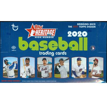 TOPPS 2020 TOPPS HERITAGE BASEBALL HIGH # BOX