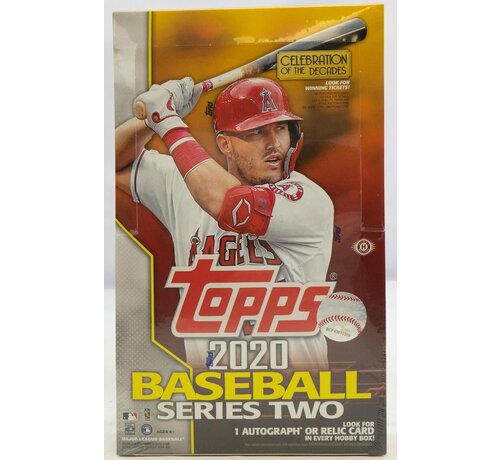 TOPPS 2020 TOPPS SERIES 2 BASEBALL HOBBY BOX