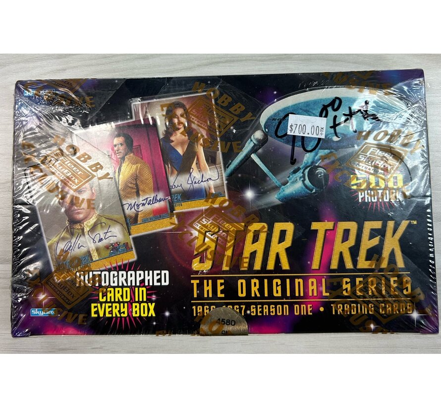 1997 STAR TREK SKYBOX THE ORIGINAL SERIES HOBBY BOX