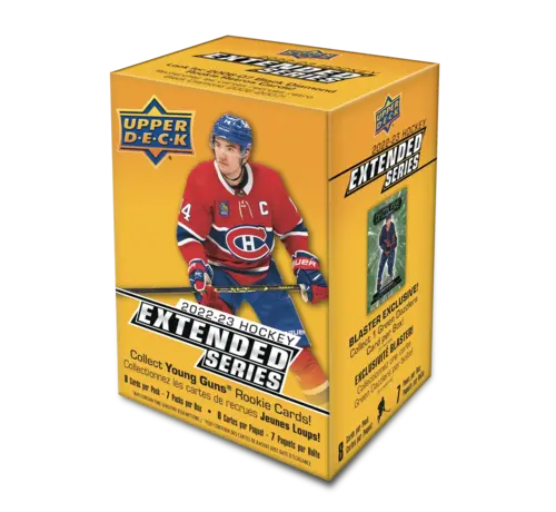 UPPER DECK 2022-23 UPPER DECK EXTENDED HOCKEY BLASTER BOX